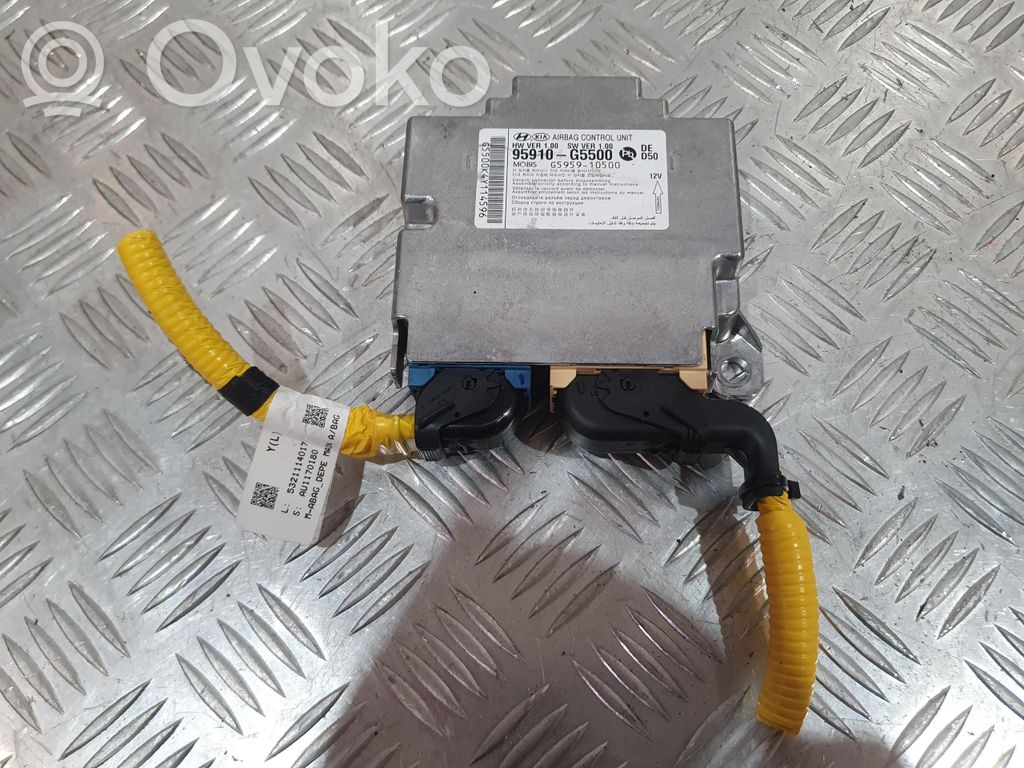 KIA Niro Module de contrôle airbag 