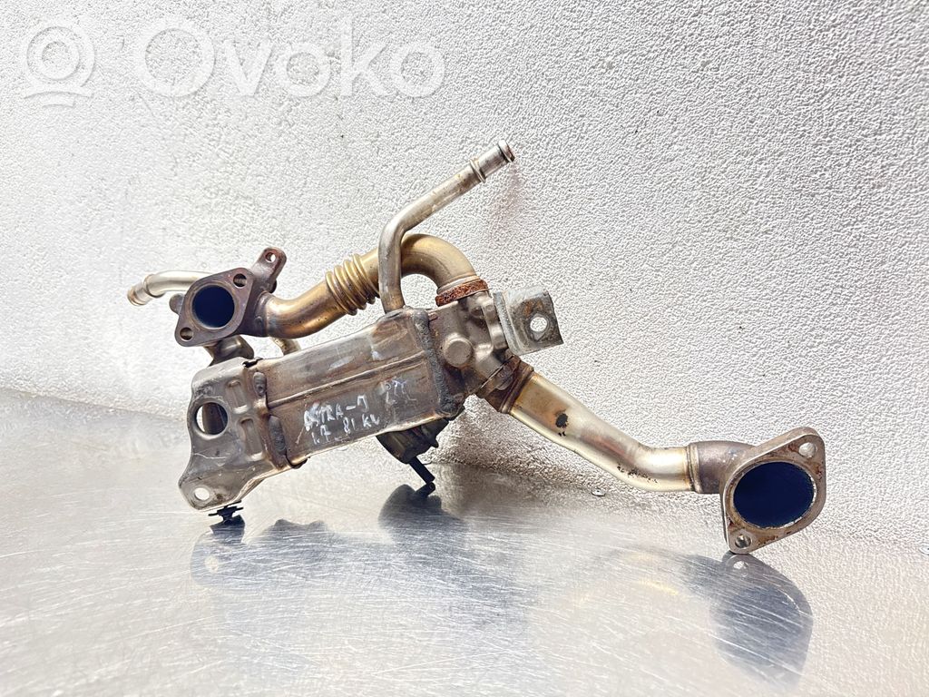 Opel Astra J EGR valve cooler 
