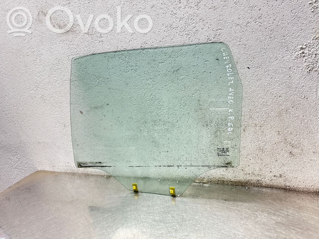Chevrolet Aveo aizmugurējo durvju stikls 