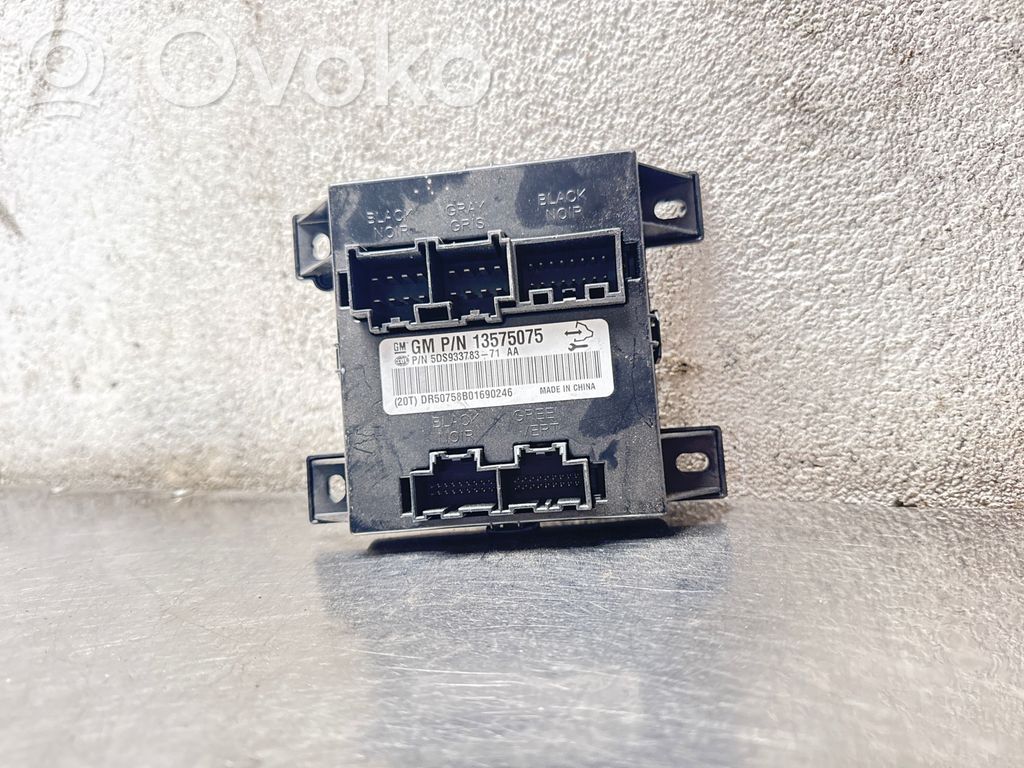 Opel Insignia A Seat control module 