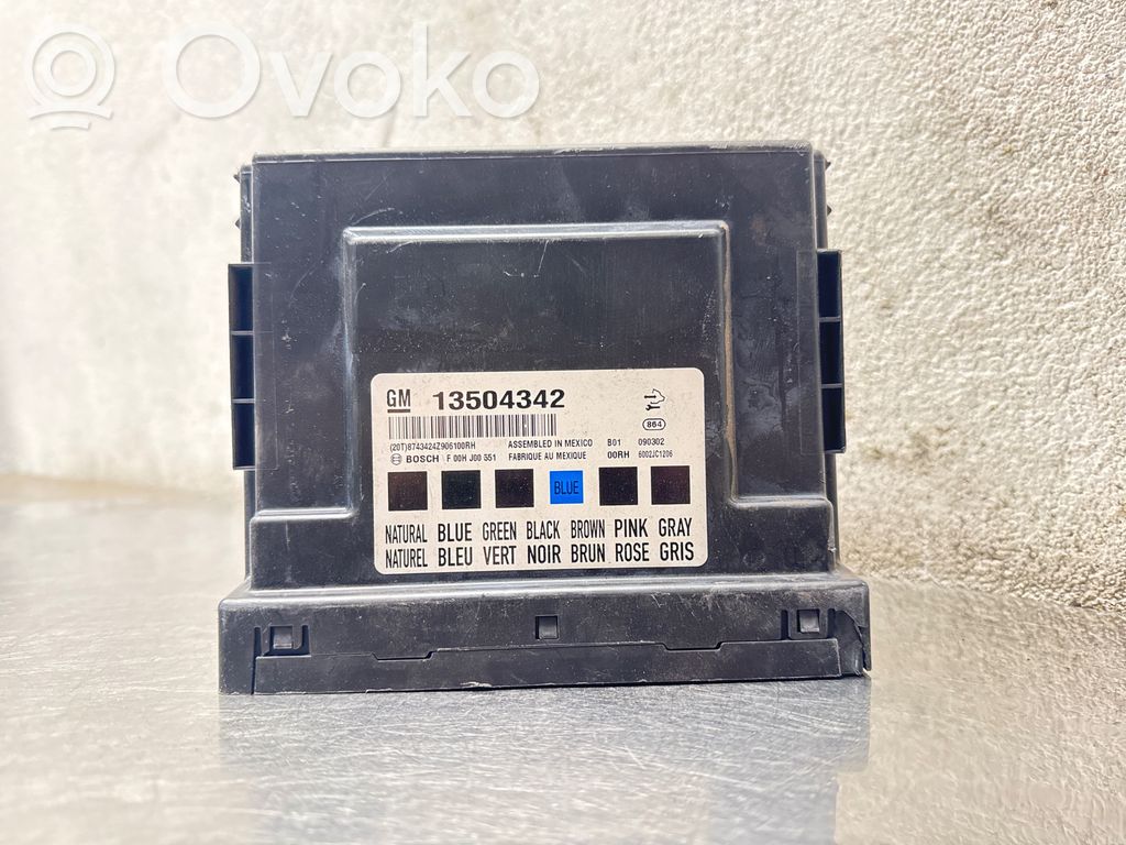 Module confort   13504342,F00HJ00551,8743424Z906100F