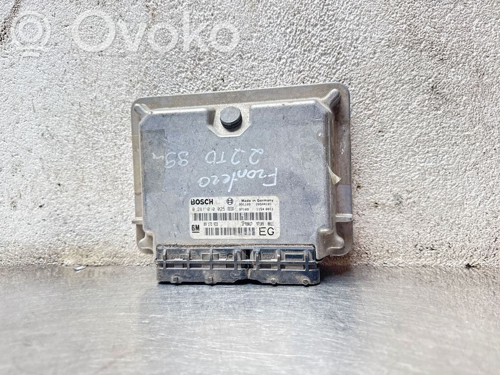 Engine control unit/module   0281010025,09173933