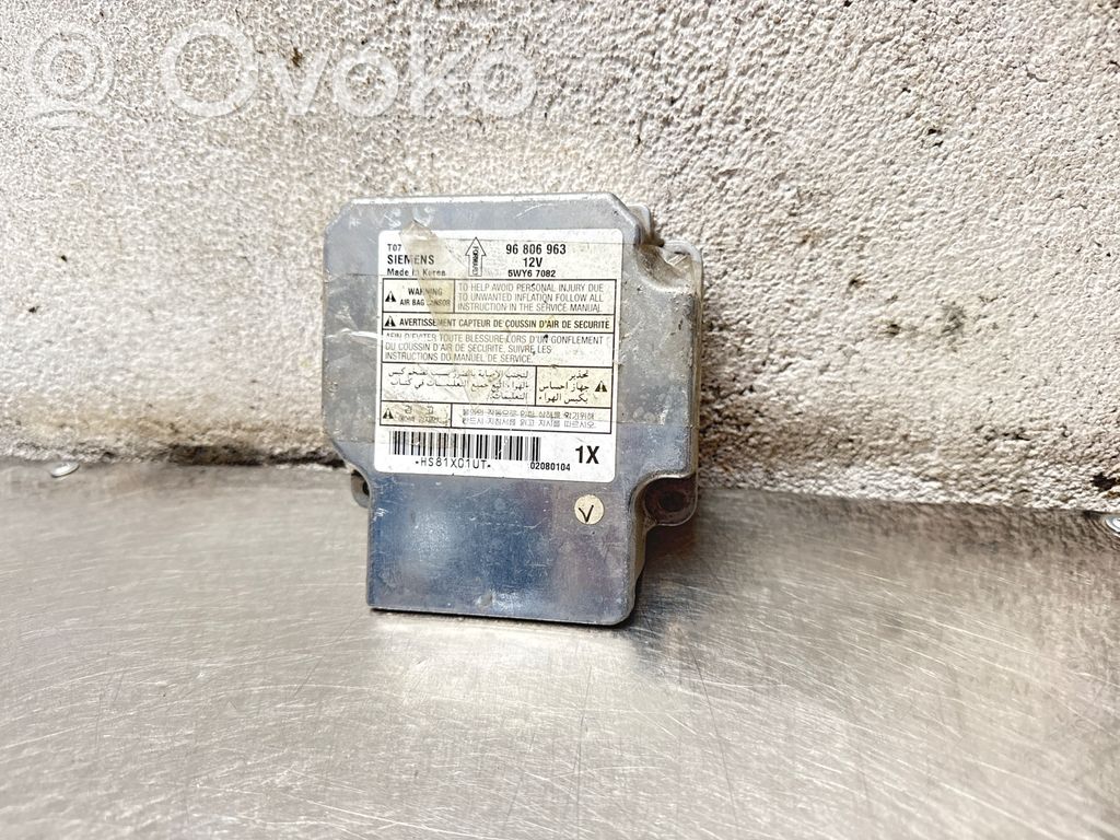 Chevrolet Aveo Airbag control unit/module 