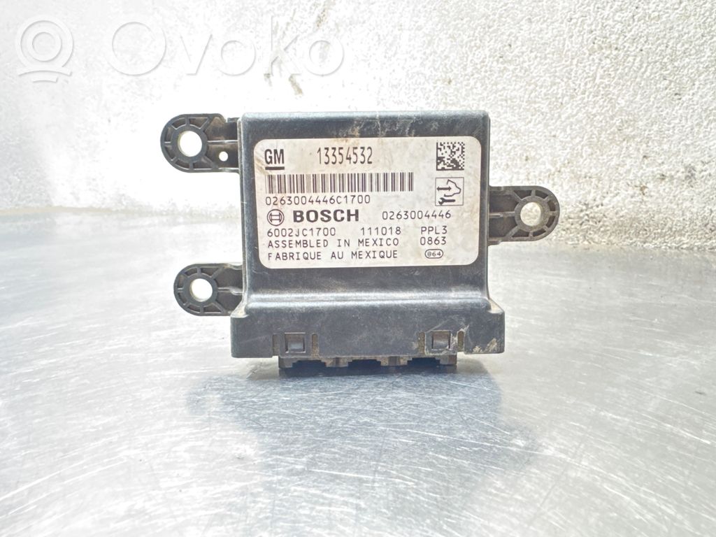 Parking PDC control unit/module   13354532,6002JC1700,111018,0263004446