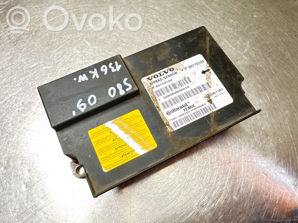 Volvo S80 Unitate/modul de comandă airbaguri 