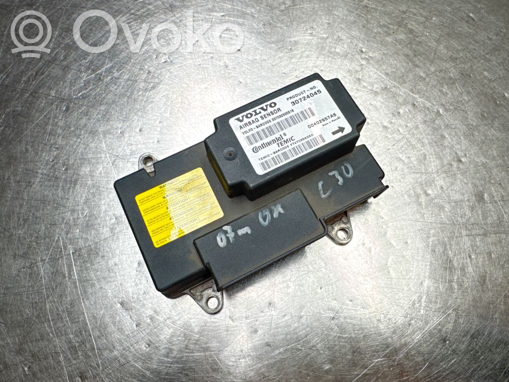 Volvo C30 Sterownik / Moduł Airbag 