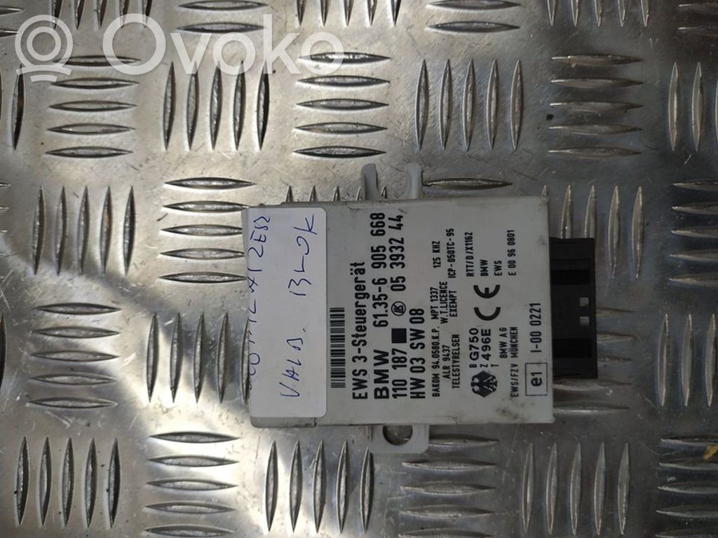 Immobilizer control unit/module   61356905668