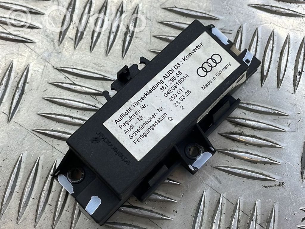 Audi A8 S8 D3 4E Other control units/modules 