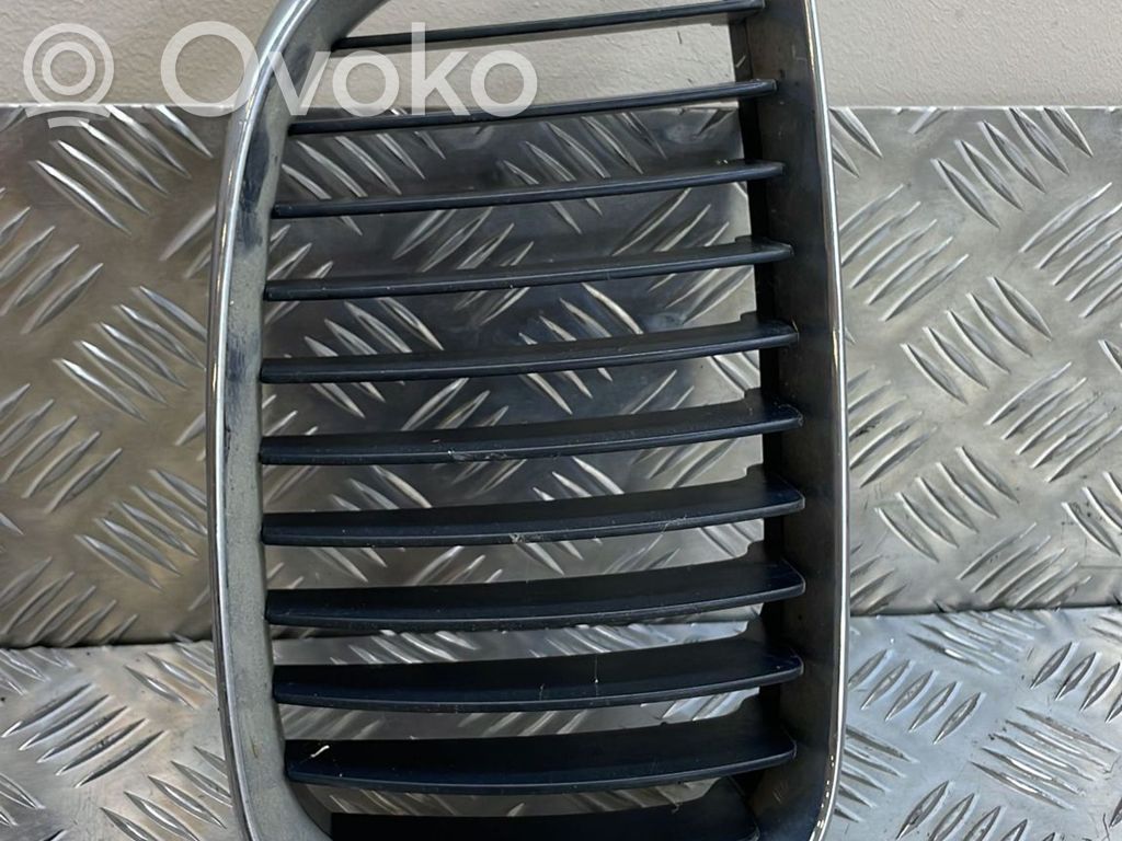 BMW 1 E81 E87 Etupuskurin ylempi jäähdytinsäleikkö 