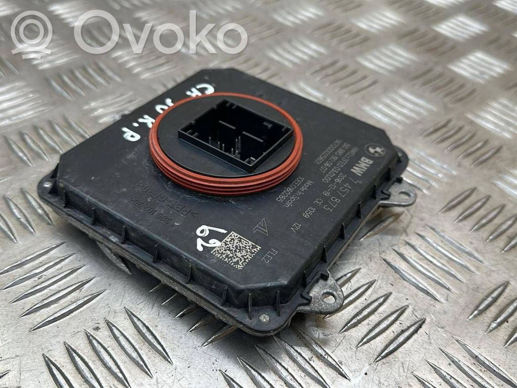 BMW 3 F30 F35 F31 Moduł sterujący statecznikiem LED 