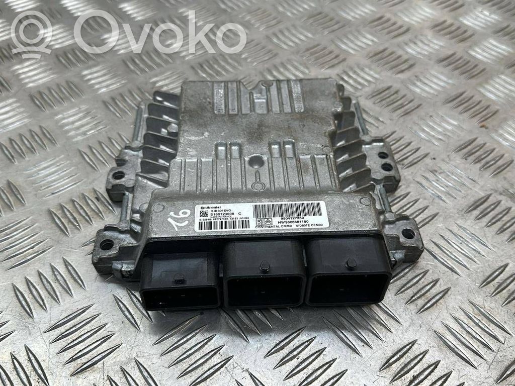 Engine control unit/module   9804127280,9666681180,832797382