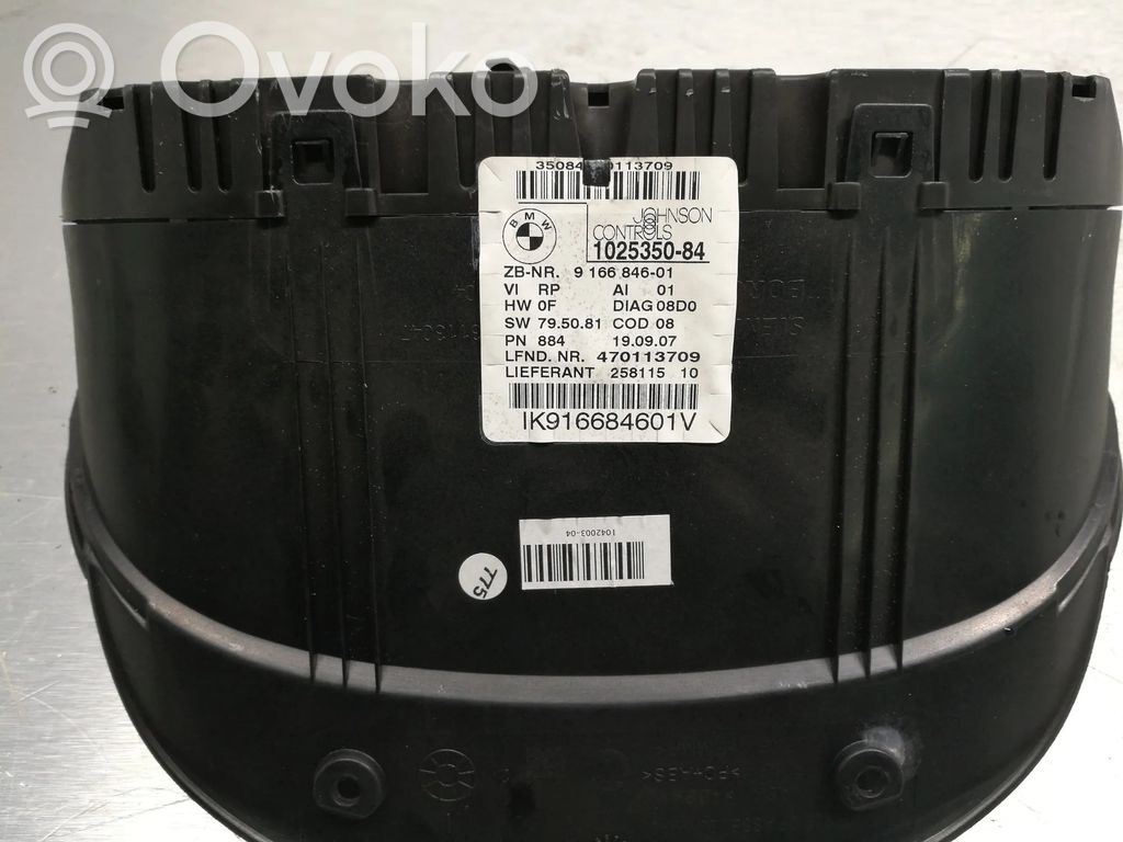 BMW 3 E90 E91 Speedometer (instrument cluster) 