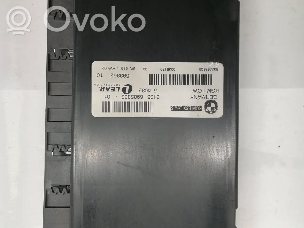 BMW 5 E60 E61 Central body control module 