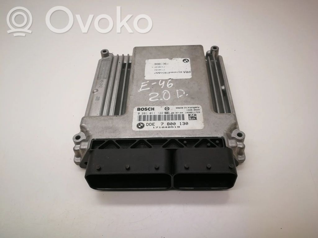 BMW 3 E46 Engine control unit/module 