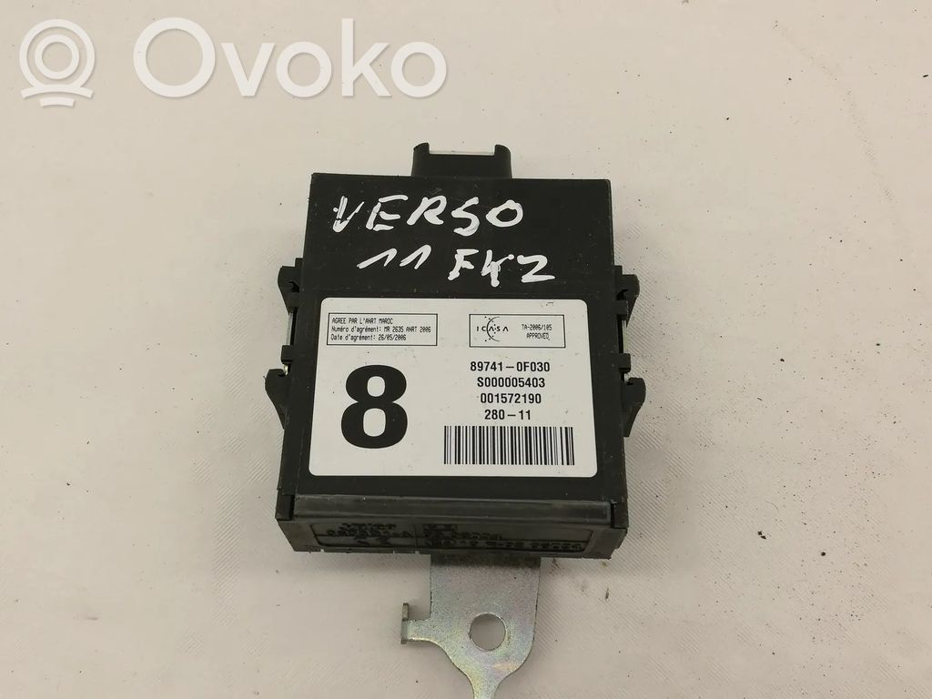 Toyota Verso-S Other devices 