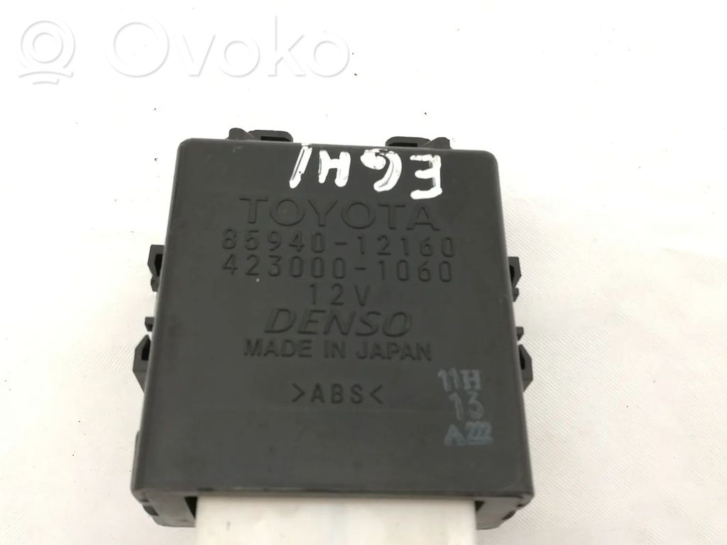 Toyota Auris 150 Other devices 