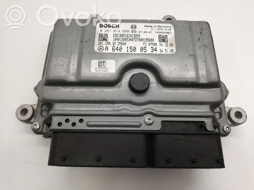 Mercedes-Benz B W245 Engine control unit/module 