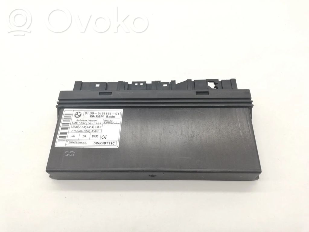 BMW 5 E60 E61 Korin keskiosan ohjainlaite 
