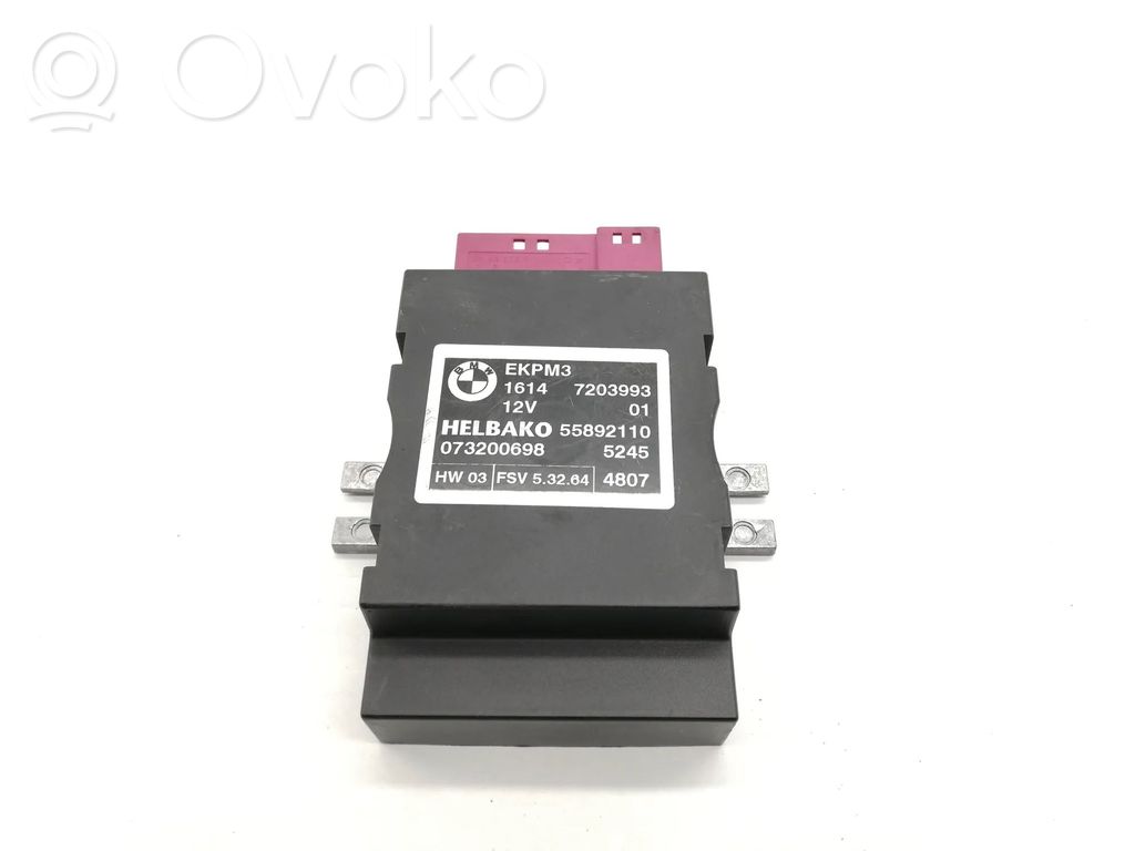 BMW 5 E60 E61 Fuel injection pump control unit/module 