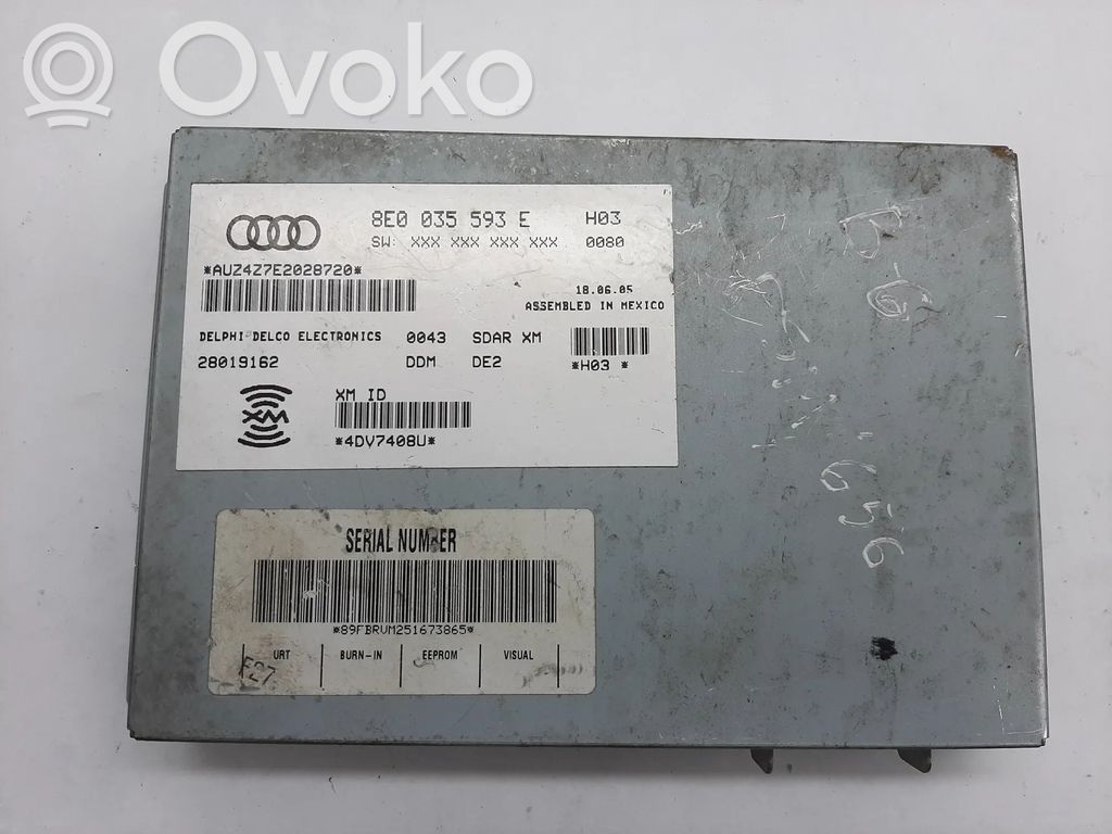 Audi A4 S4 B7 8E 8H Autres dispositifs 