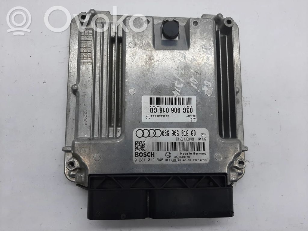 Audi A4 S4 B7 8E 8H Engine control unit/module 