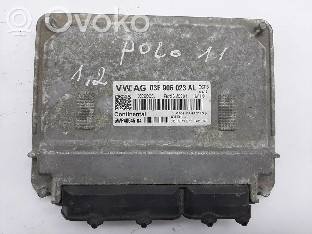 Volkswagen Polo V 6R Engine control unit/module 