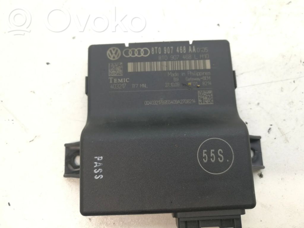 Audi A5 Sportback 8TA Gateway valdymo modulis 