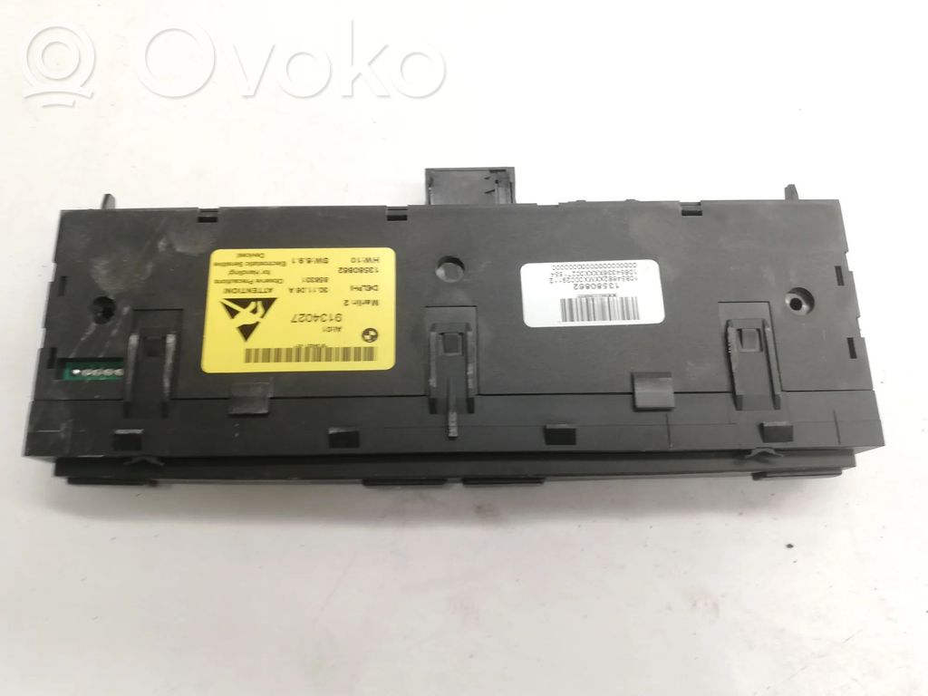 BMW 5 E60 E61 Seat heating switch 