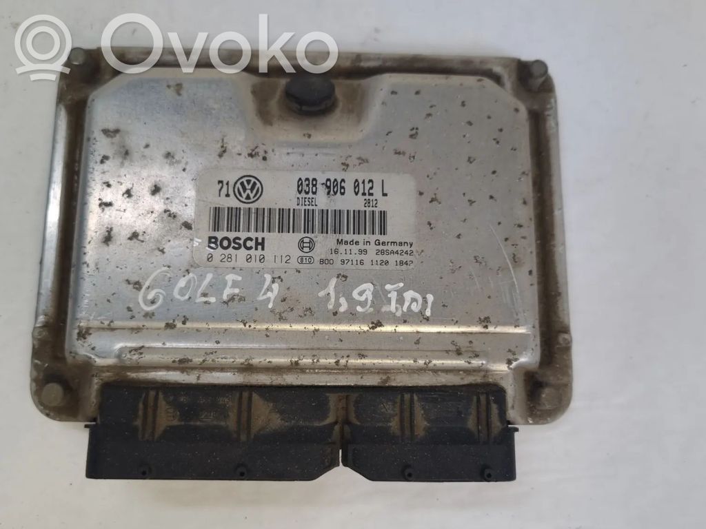 Volkswagen Golf IV Engine control unit/module 