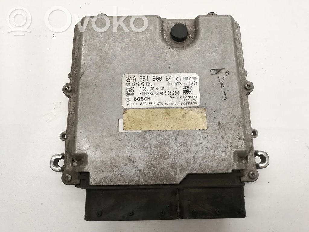 Mercedes-Benz C W205 Engine control unit/module 