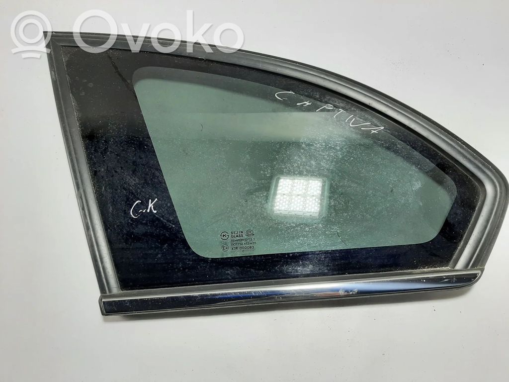Chevrolet Captiva Vidrio lateral trasero 