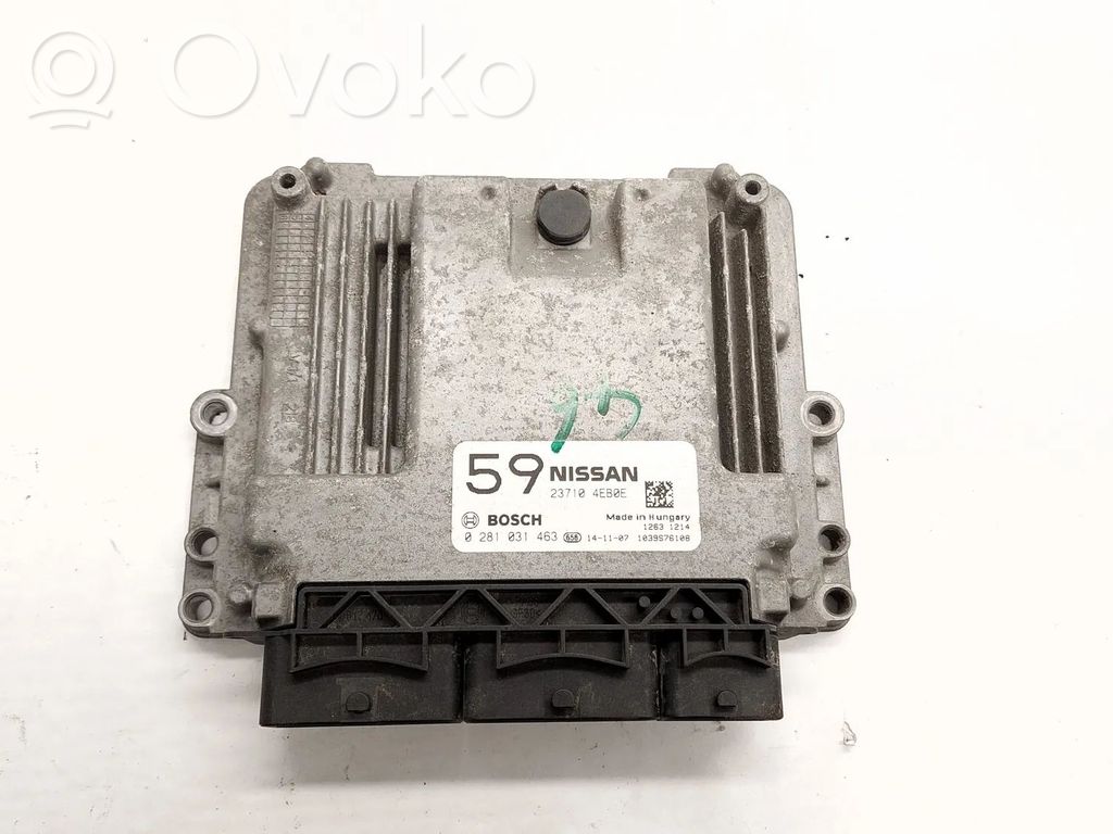 Nissan Qashqai Engine control unit/module 