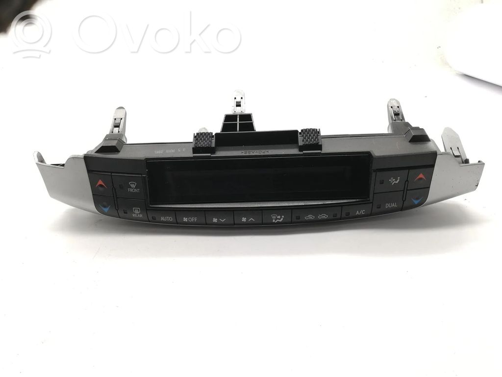 Lexus CT 200H Interior fan control switch 