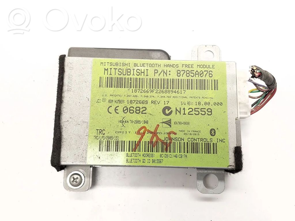 Bluetooth control unit module   8785A076