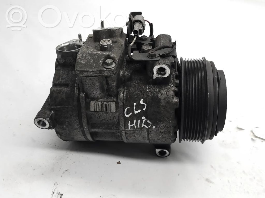 Mercedes-Benz CLS C218 X218 Ilmastointilaitteen kompressorin pumppu (A/C)