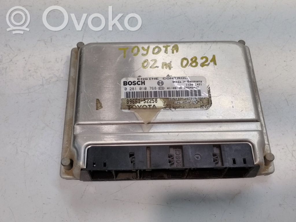 Toyota Yaris Verso Engine control unit/module 
