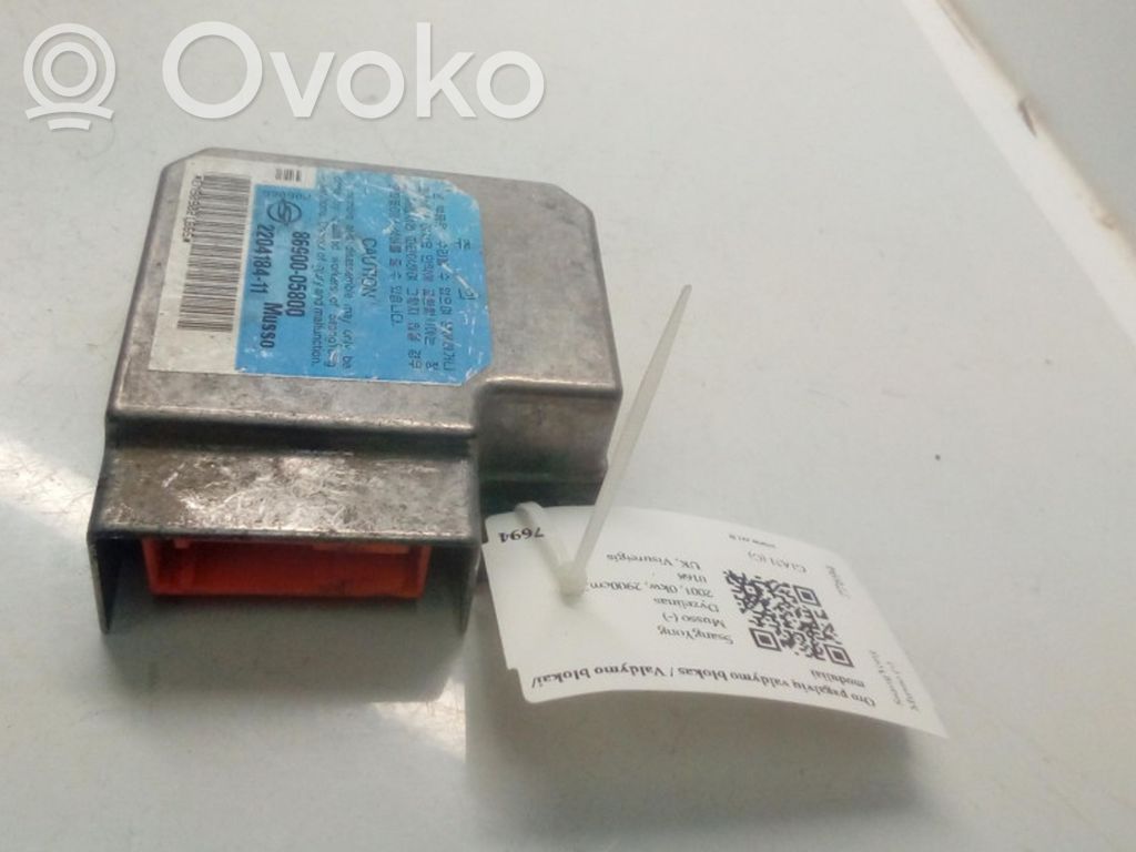 SsangYong Musso Airbag control unit/module 