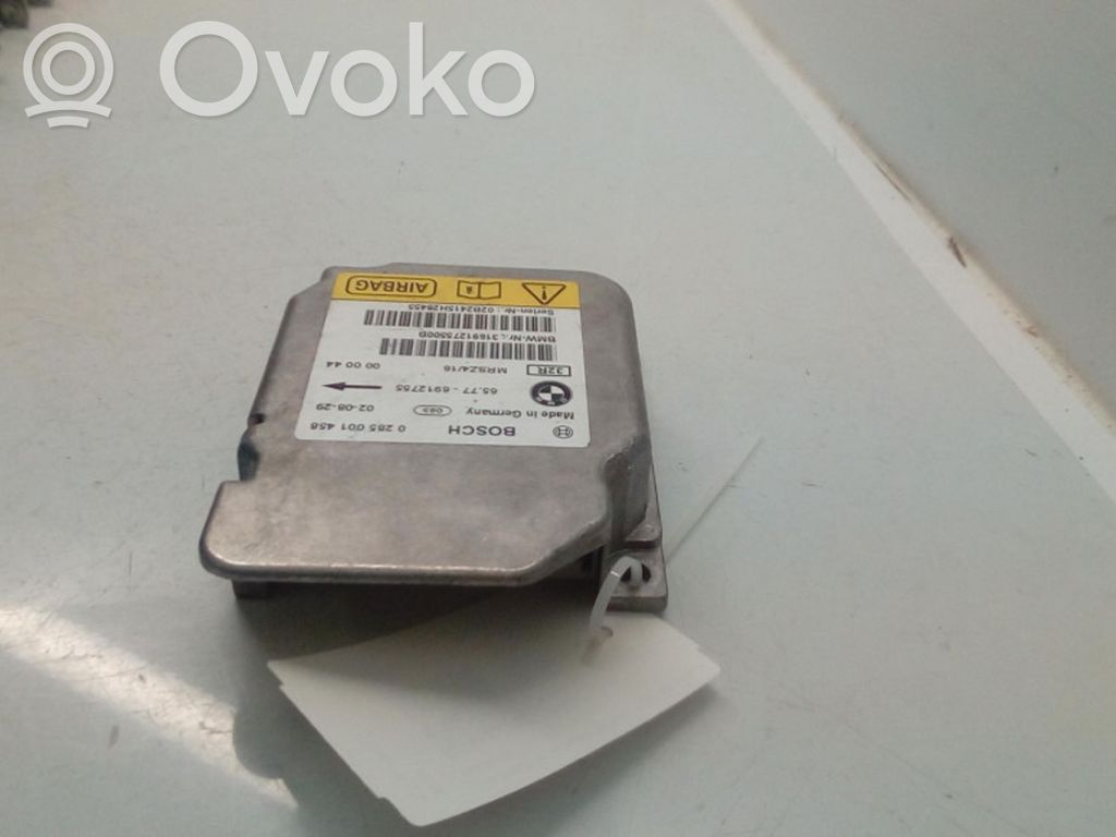 Airbag control unit/module   65776912755,0285001458