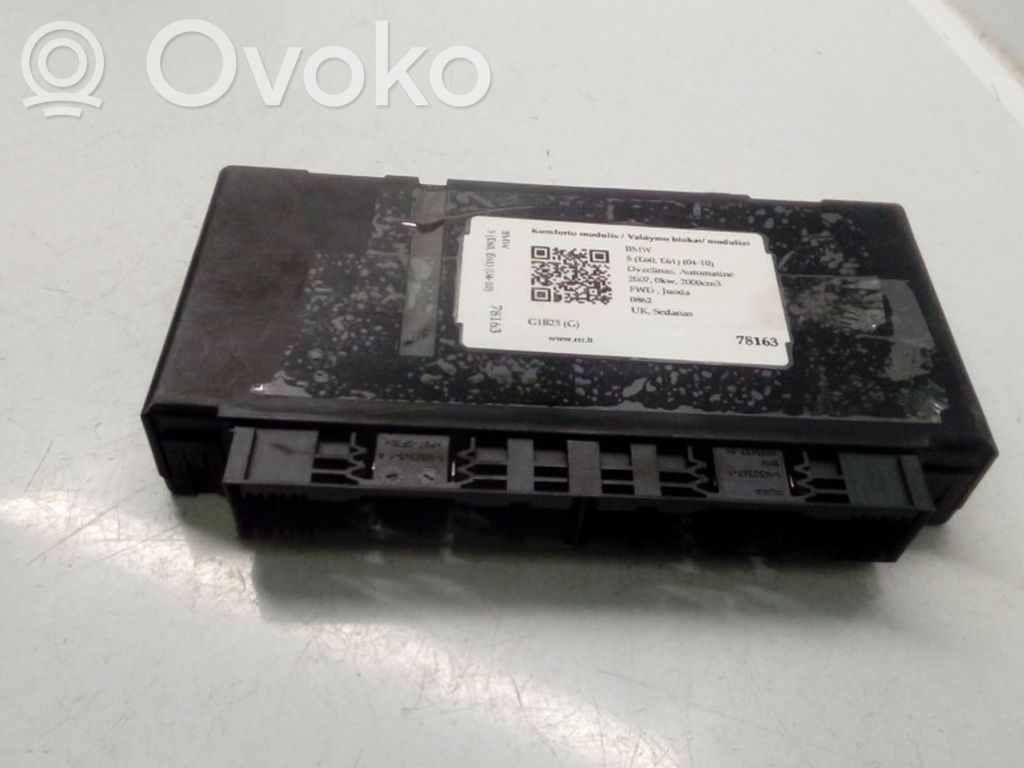 BMW 5 E60 E61 Comfort/convenience module 