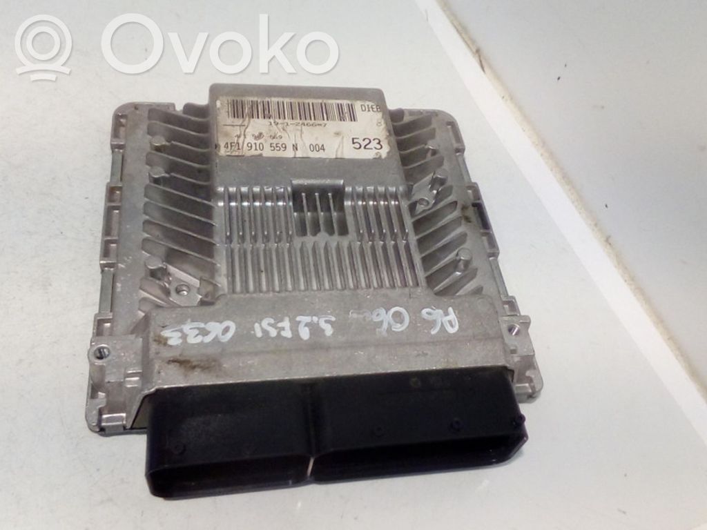 Engine control unit/module   4F1910559N,5WP4503806,4F1907559