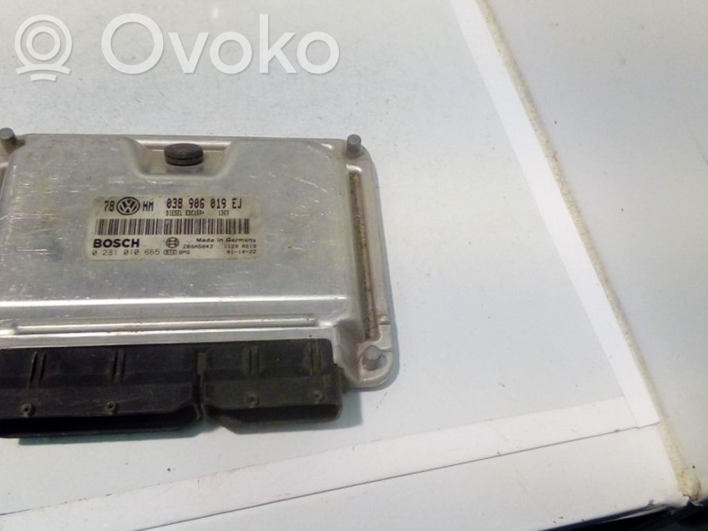 Volkswagen PASSAT B5.5 Engine control unit/module 