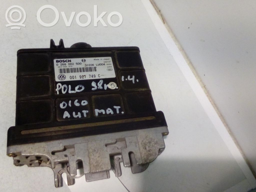 Volkswagen Polo III 6N 6N2 6NF Gearbox control unit/module 