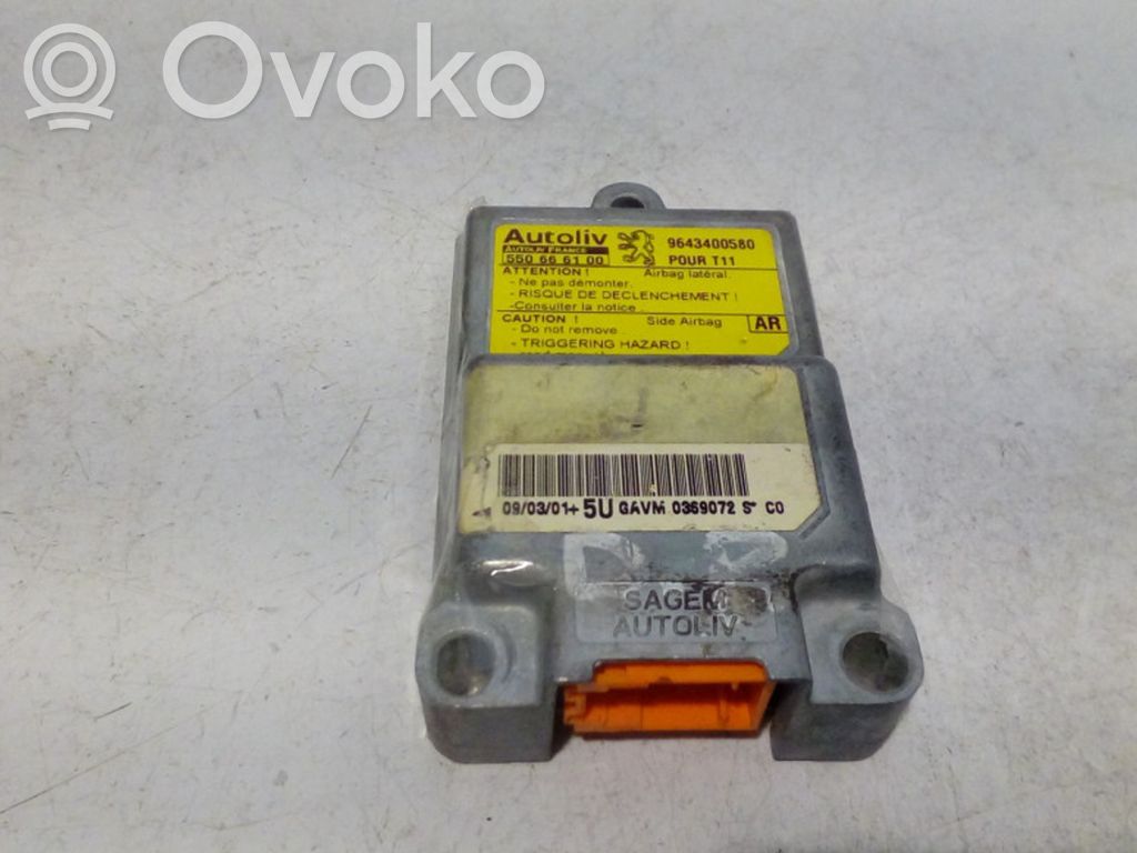 Peugeot 206 Airbag control unit/module 