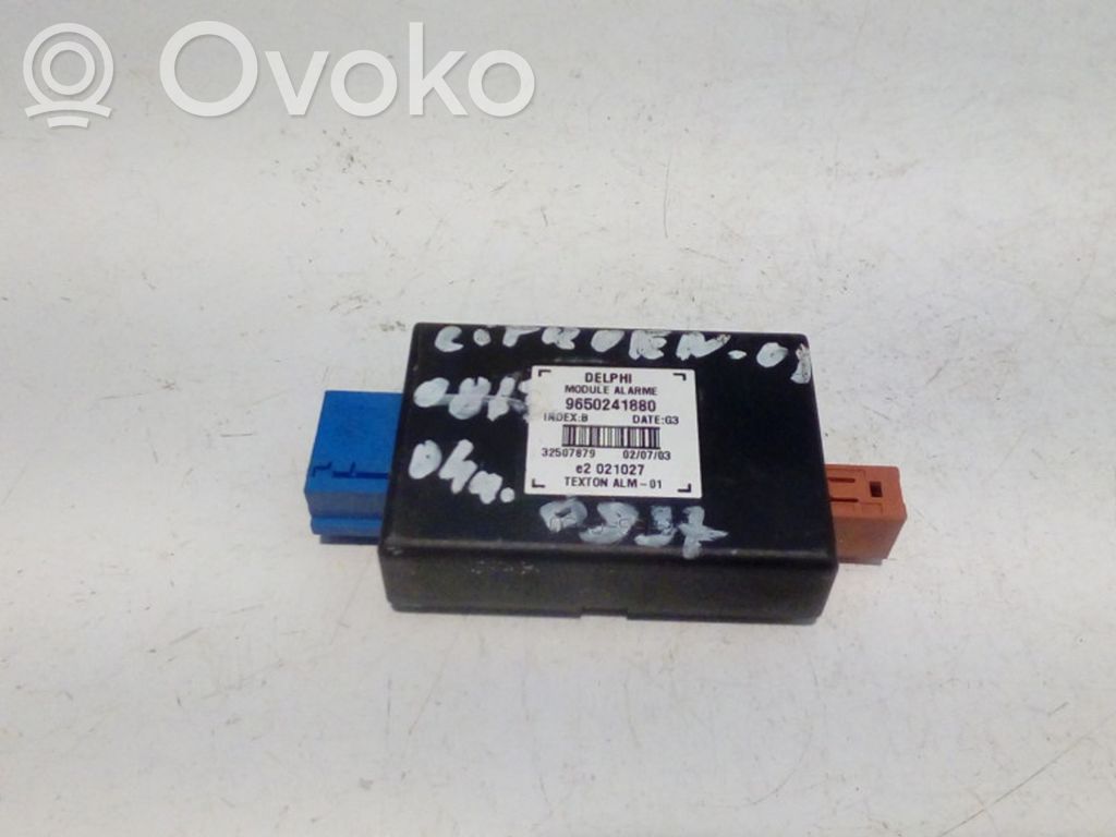 Citroen C8 Alarm control unit/module 