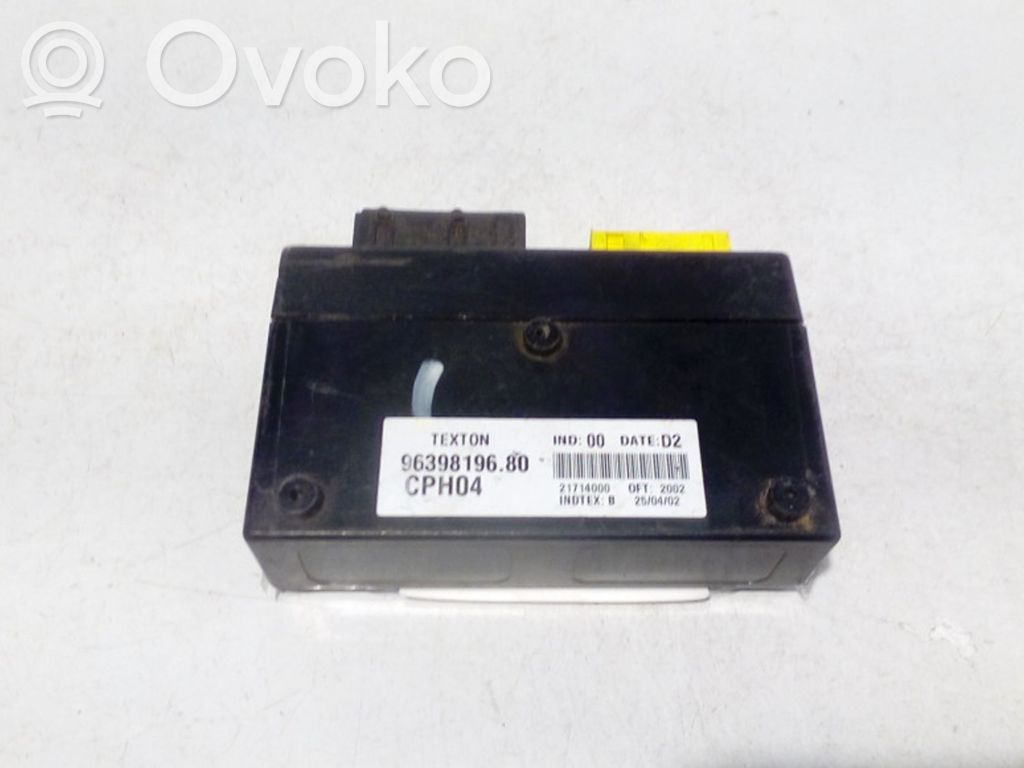 Peugeot Expert Comfort/convenience module 