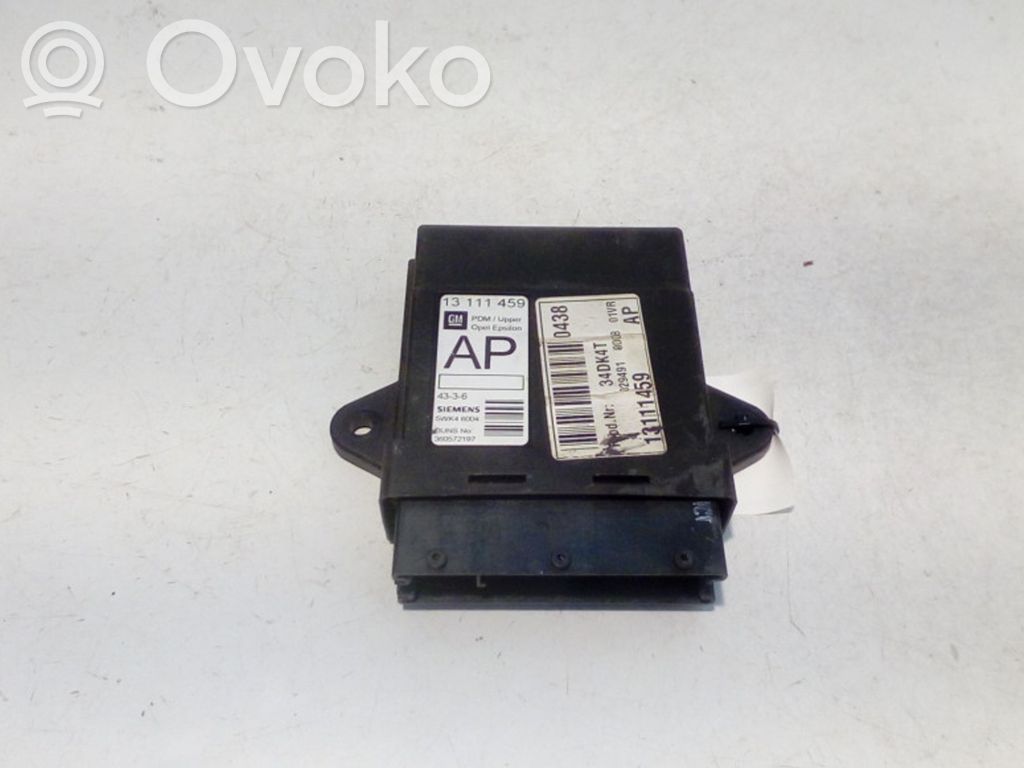 Opel Signum Door control unit/module 