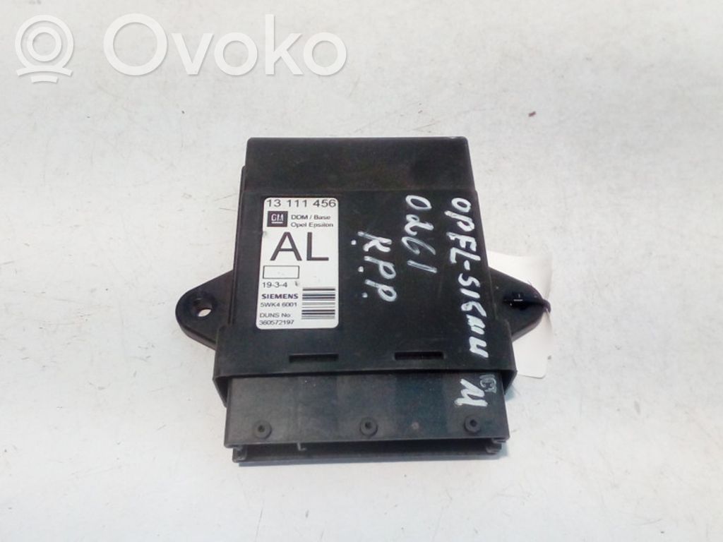 Opel Signum Unité de commande module de porte 