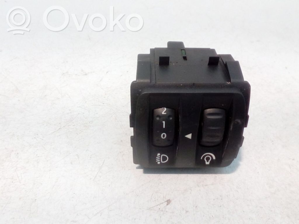 Renault Laguna III Interruptor de control de altura del faro delantero 