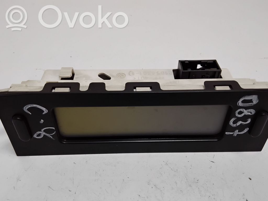 Citroen C8 Screen/display/small screen 