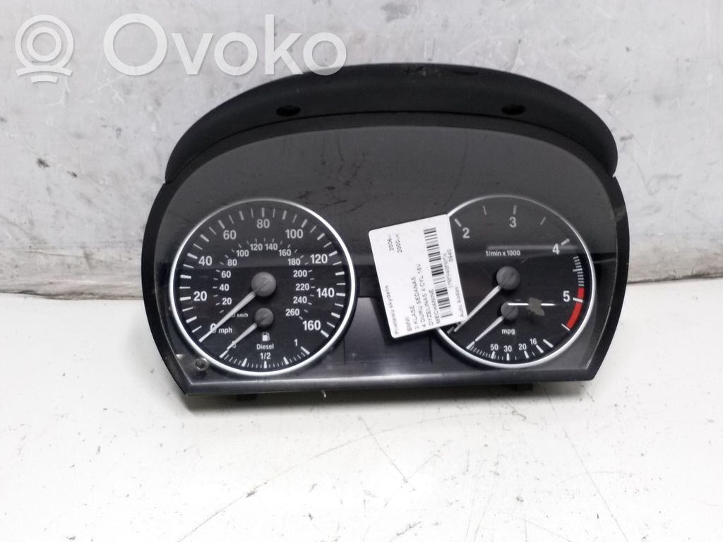 BMW 3 E90 E91 Nopeusmittari (mittaristo) 